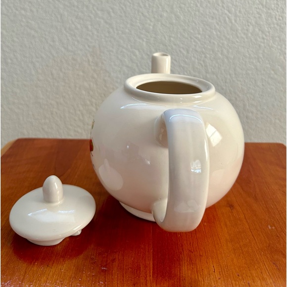 Deck The Paws Typewriter Font Teapot By Rae Dunn - Picture 5 of 7